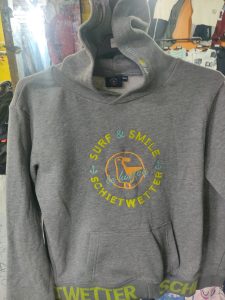 Mens hoodie embroidery